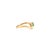 Not Yet Made - Made To Order VRJewels Natural Emerald Wave Solitaire Ring in 14k Yellow Gold Size 5 For Sale - Image 5 of 14