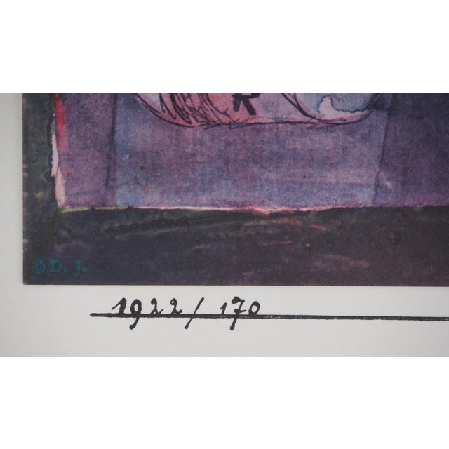 After Paul Klee, Analysis of Various Perversities, 1964, Signed Lithograph and Stencil For Sale - Image 6 of 9