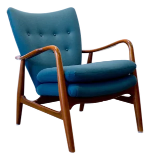 Mid 20th Century Madsen & Schubell Model Ms4 Teak Armchair Designed by Henry Hans Schubell & Arnold Madsen