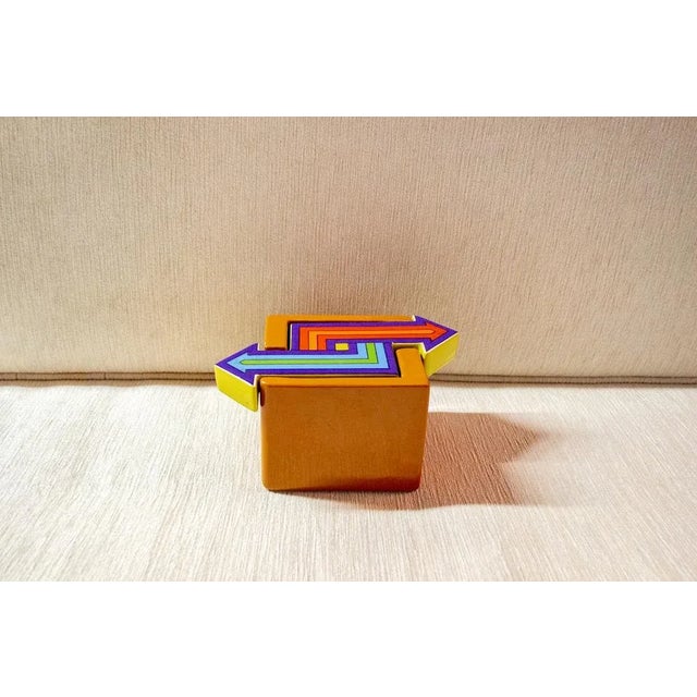 Ceramic container vase. Titan series Producer Isa Ceramiche San Marino 70's This piece has an attribution mark, I am sure...