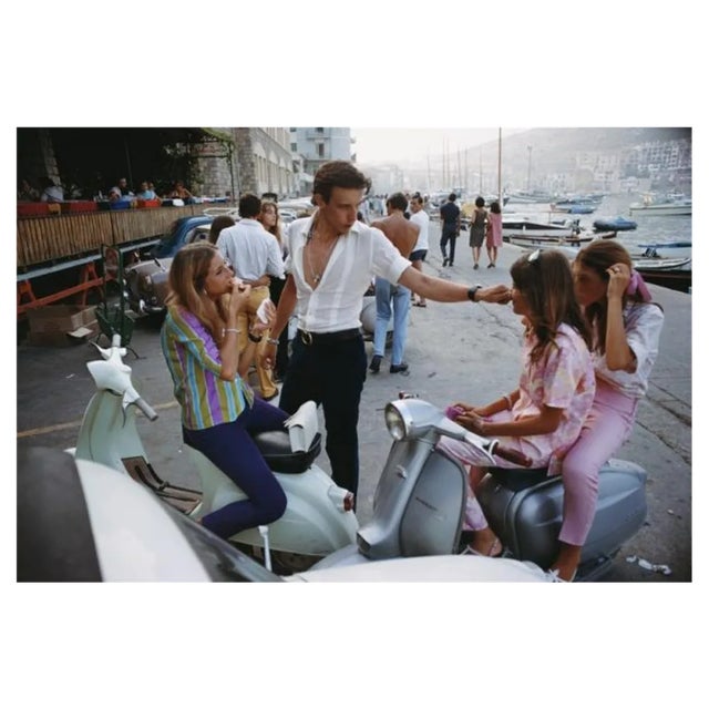 Slim Aarons, Porto Ercole, Estate Stamped Photographic Print, 1967 / 2020s For Sale