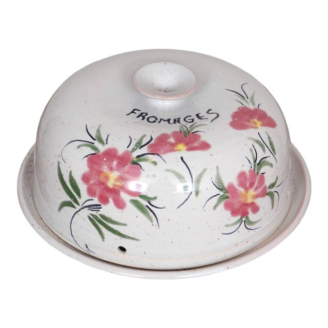 French Stoneware Fromage Dish For Sale