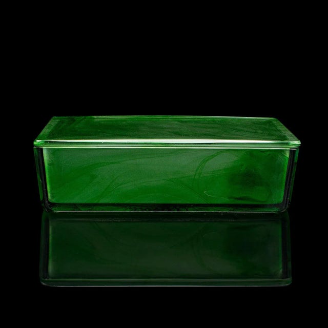 1930's Vintage Lidded Soap Dish For Sale - Image 4 of 11