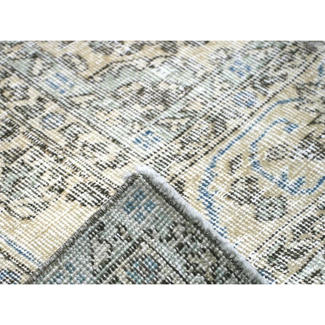 Traditional 1960s Turkish Oushak Rug For Sale - Image 3 of 5