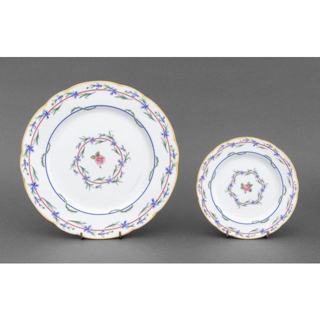 French Limoges Porcelain Tableware, 18 Pcs. For Sale - Image 3 of 7