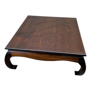 Vintage Ming Style Coffee Table For Sale