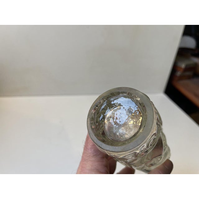 Vintage Glass Vase by Frantisek Peceny for Sklo Union, Czech, 1970s For Sale - Image 6 of 7