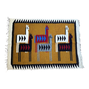 Vintage Handwoven Saddle Blanket