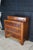 Antique Victorian Crotch Walnut Chest Drawers Stepback Dresser Wishbone Mirror For Sale - Image 17 of 18
