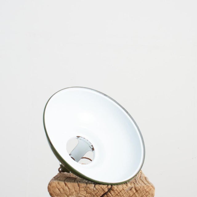 original antique 11″ green coolicon light -e early english factory shades by ‘coolicon’ salvaged from an old factory...