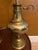 Metal Pair Vintage Stiffel Brass Oil Lamp Style W/ Milk Glass Hollywood Regency Table Lamps W/ Additional Original Shades For Sale - Image 7 of 15