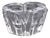 Vintage Crystal Vase by Alvar Aalto for Orrefors, Sweden, 1980s For Sale