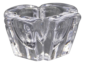 Vintage Crystal Vase by Alvar Aalto for Orrefors, Sweden, 1980s