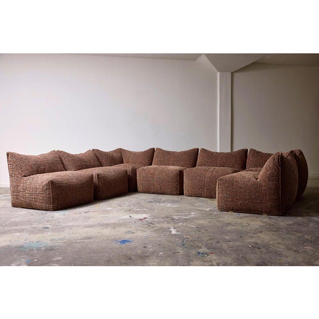 Le Bambole Modular Sofa by Mario Bellini for B&B Italia, 1972, Set of 7 For Sale - Image 9 of 13