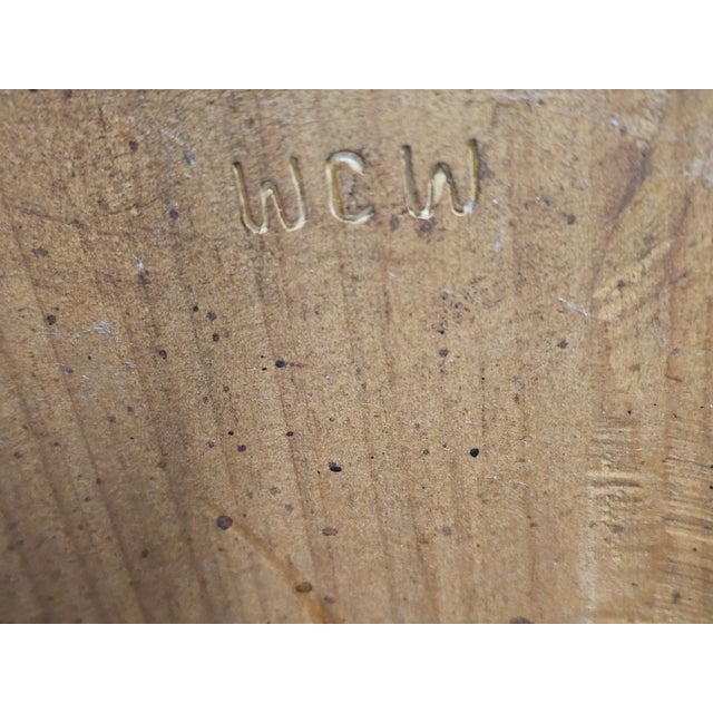 Wood Late 20th Century Warren Chair Company Fan Back Windsor Arm Chair For Sale - Image 7 of 7