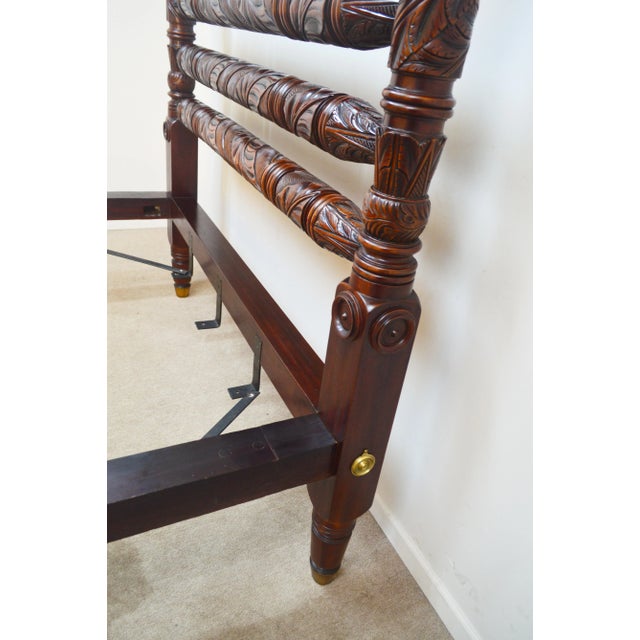 Ralph Lauren Mahogany Queen For Sale - Image 11 of 12