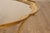 Brass LaBarge Scalloped Brass And Glass Coffee Table For Sale - Image 8 of 18