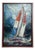 Antonio Palmieri, Sailing in Motion, Original Oil on Canvas, Framed For Sale