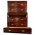 18th Century Mahogany Chest on Chest with Brass Handles For Sale - Image 3 of 11