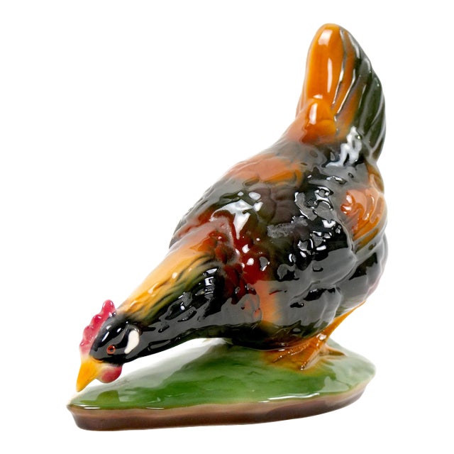 Hand Grafted / Painted Glazed Porcelain Tableware Decorative Sculpture For Sale