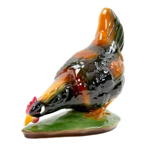 Hand Grafted / Painted Glazed Porcelain Tableware Decorative Sculpture