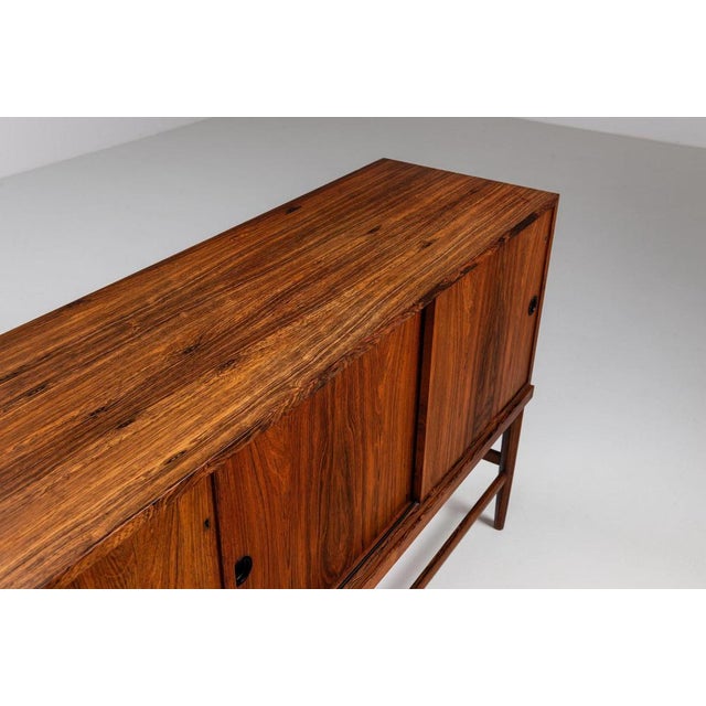 Highboard or Sideboard in Rosewood, Denmark, 1967 For Sale - Image 10 of 18