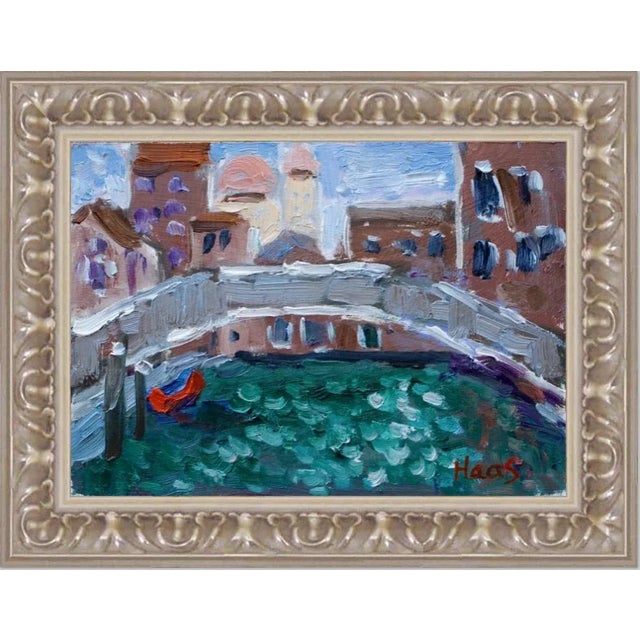 Venice, Contemporary Italian Cityscape Oil Painting For Sale - Image 9 of 10