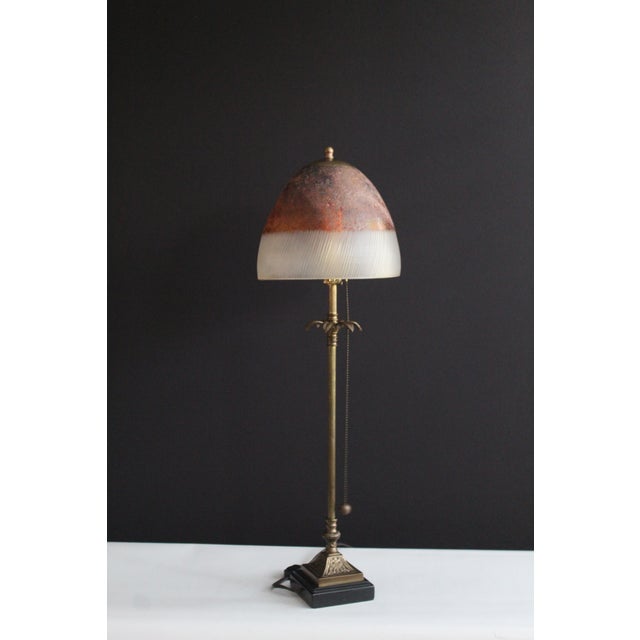 Gold Early 20th Century Italian Empire Style Table Lamp For Sale - Image 8 of 12