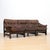1970s 1970s Danish Brown Leather Tufted Sofa For Sale - Image 5 of 18