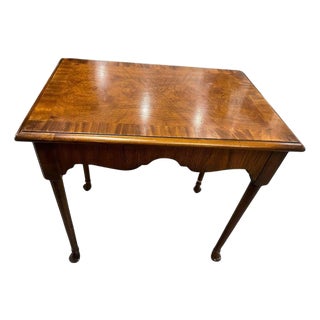 19Thc Walnut Side Table For Sale