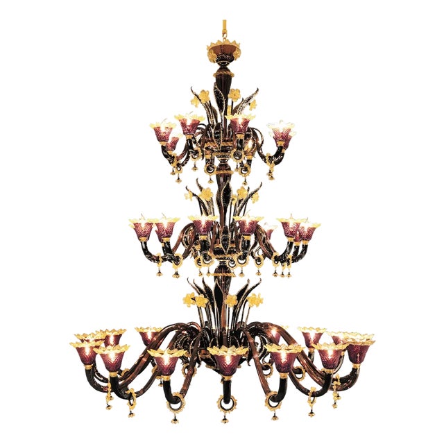Murano Chandelier by Atelier Iskra for Ribes the Art of Glass For Sale