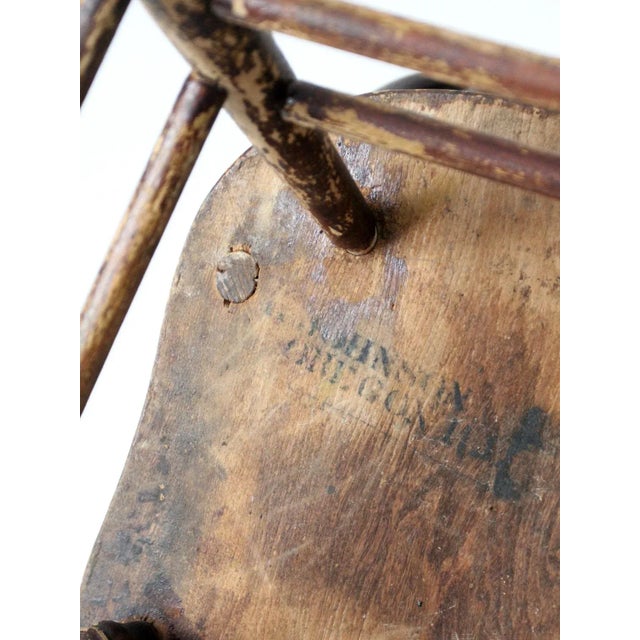 Antique Windsor Chair For Sale - Image 9 of 11