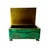 19th Century 19th Century Malachite and Brass Decorative Box For Sale - Image 5 of 9