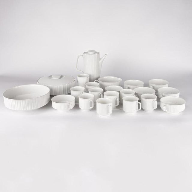 Porcelain Set by Tapio Wirkkala, 1970s, Set of 21 For Sale - Image 14 of 16