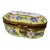 Antique French Porcelain Vanity Box For Sale