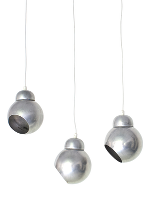 No. A338 Bilberrys Lamp by Alvar Aalto for Finn Form, 1950s, Set of 3