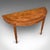 Early 19th Century Pair of Antique Demi Lune Side Tables, English, Neoclassical, Sheraton, Georgian For Sale - Image 5 of 10