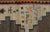 Textile Vintage Gabbeh Rug With Tribal Design of Medallions and Tribal Figures For Sale - Image 7 of 10