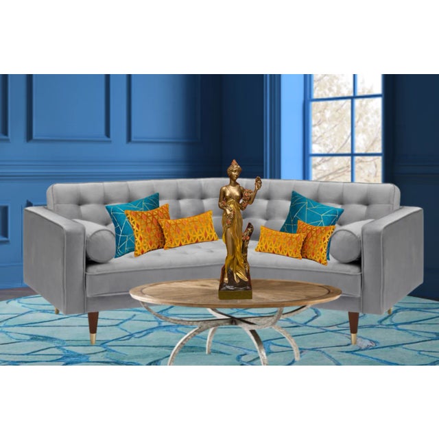 Austin Productions Vintage Sculpture Roman Goddess Flora For Sale - Image 4 of 12