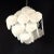 1980s Vintage Handmade Square Iridescent Alabaster Murano Glass Discs Chandelier, 1981 For Sale - Image 5 of 10