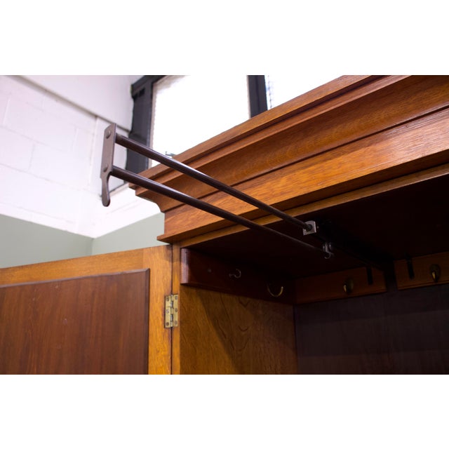 Antique Victorian Mahogany Compactum Combination Wardrobe, 1890s For Sale - Image 10 of 14