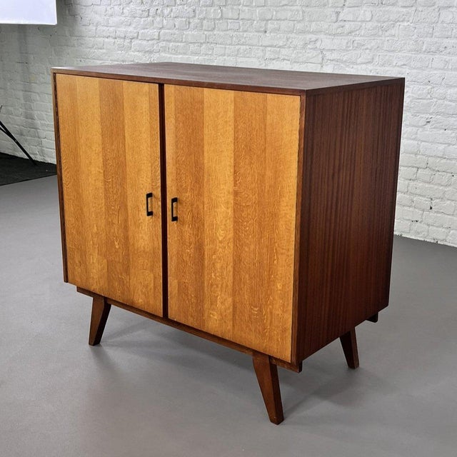 Vintage Wooden Buffet, 1950s For Sale - Image 9 of 9