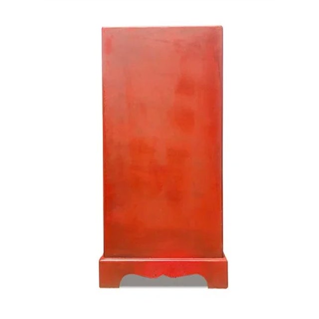 Wood 1980s 4 Drawers Shanxi Motifs Stand For Sale - Image 7 of 7
