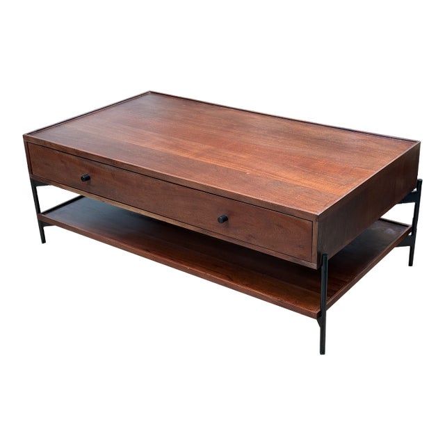 Pottery Barn Harmon Coffee Table For Sale