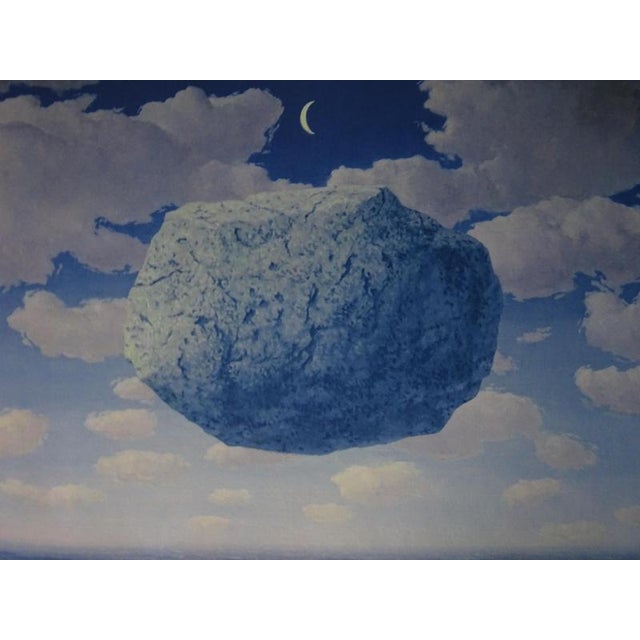 Rene Magritte (d'après) La Flèche de Zénon Lithograph on BFK Rives vellum. Signed in the plate Numbered / 300 copies...