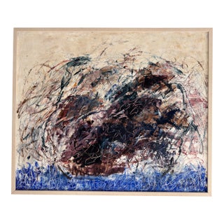 Bramble (Covert) Oil on Aluminum Painting by Joan Jardine 2018 For Sale