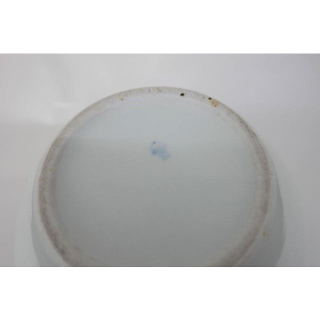 Ceramic Mid-Century Porcelain Serving Bowl by János Török for Zsolnay, 1960s For Sale - Image 7 of 8