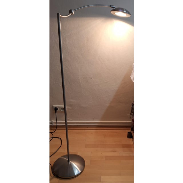Metal Vintage Dimmable Floor Lamp with Adjustable Metal Rods by Wofi For Sale - Image 7 of 9