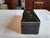 19th Century Napoleon III Style Box in Black Lacquered Wood and Gilded Brass, 1890 For Sale - Image 5 of 14