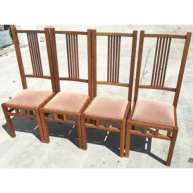 Thomas Moser Style Dining Chairs - Set of 4 For Sale In Miami - Image 6 of 6